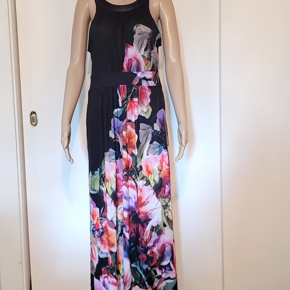 Floral floor length dress